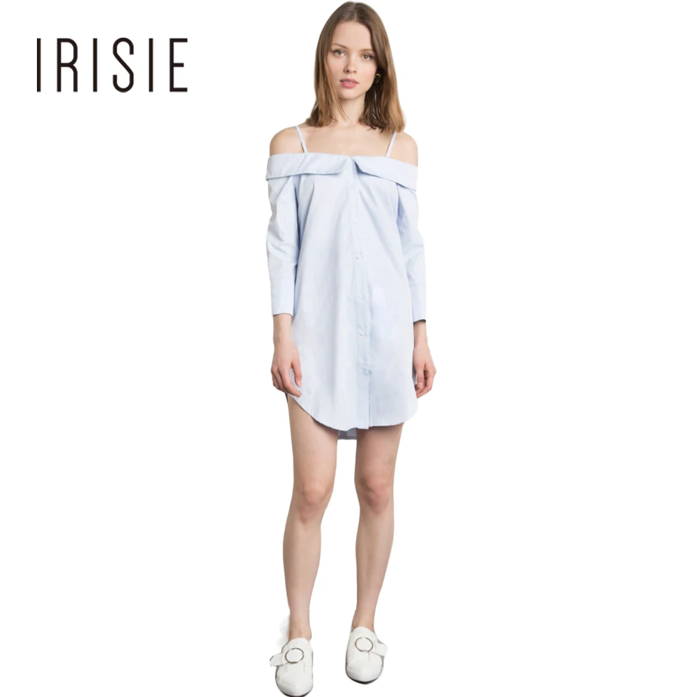 IRISIE Apparel font b 2017 b font Blue Summer font b Dress b font Women Clothing