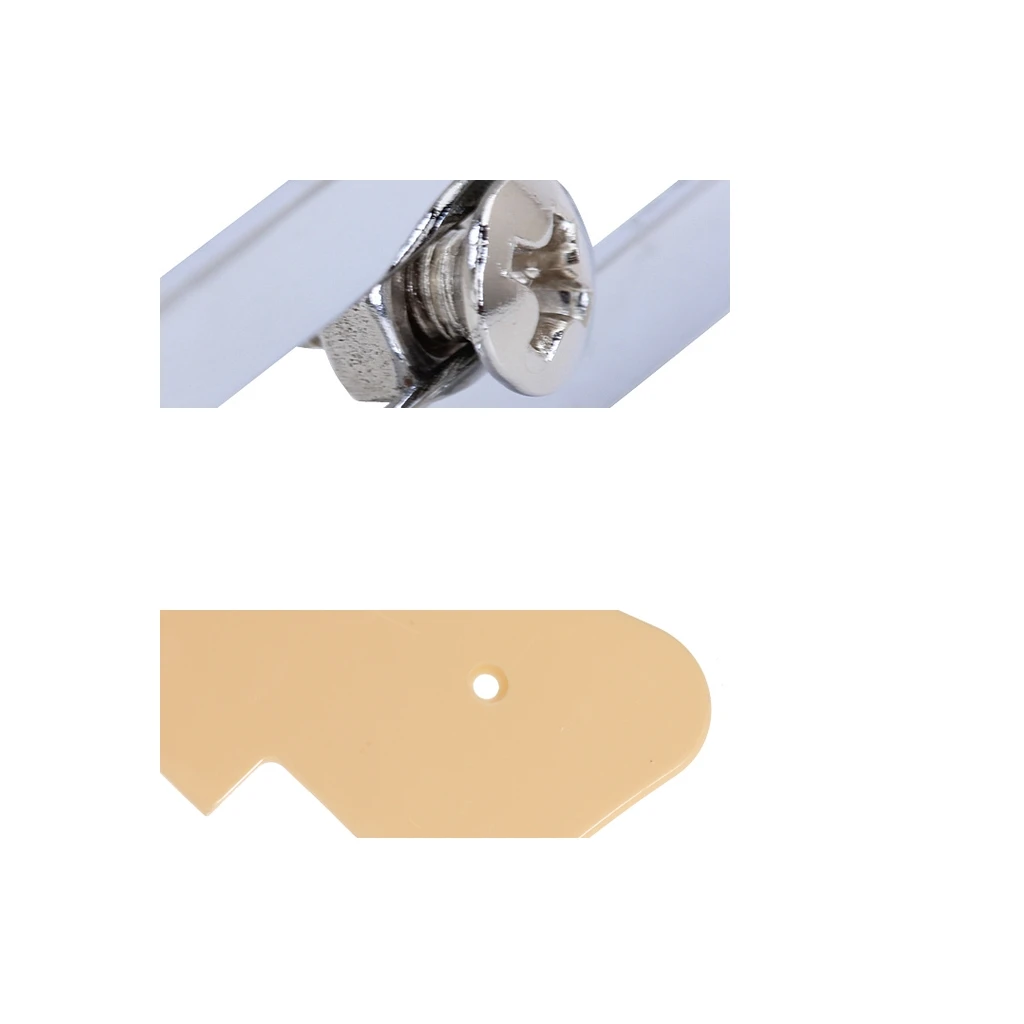 Single Ply Guitar Pickguard & Bracket with Nut Screw for LP Electric Guitar Parts Accessories