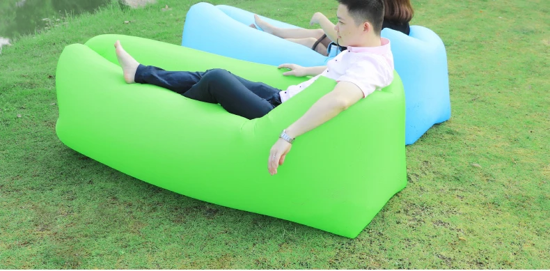 Надувной шезлонг воздушный диван-гамак портативный Водонепроницаемый Анти-воздух протекающий дизайн идеальный диван для заднего двора пляж на озере