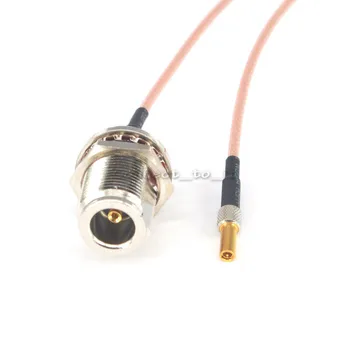 

100 Pieces shipping to DHL N Female to CRC9 Male Bulkhead O-ring Connector RF Coax Adapter Extension Cable 15CM RG316 Cable