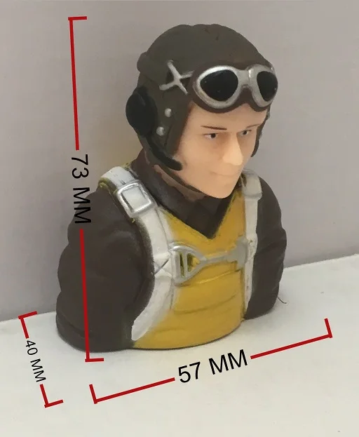 

RC Hobby Pilot Figure for Freewing P51 RC Warbird