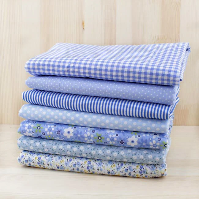 7 шт. тонкие лоскутные одеяла 50 см x 48 см|cotton dobby fabric|patchwork cottondobby fabric |