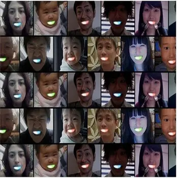 

New Flashing Teeth Mouth Braces Light Up Halloween Party Tooth Mouthpiece Glow Tooth Party LED Mouth Guard Party Supply