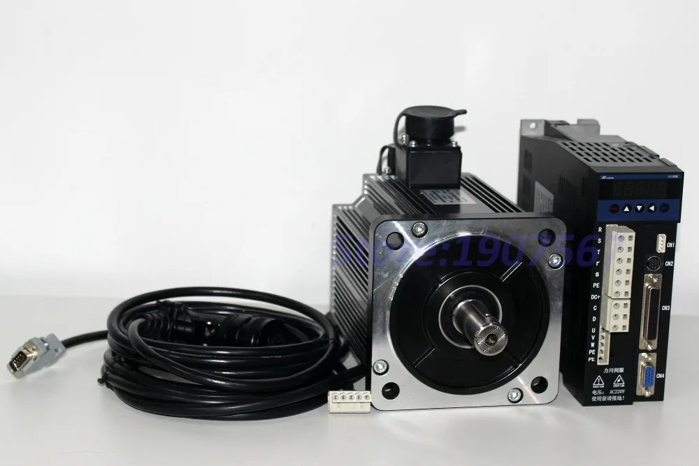Комплект серводвигателя 130ST M10015 220 В переменного тока 1500 об./мин.|ac servo controller|servo