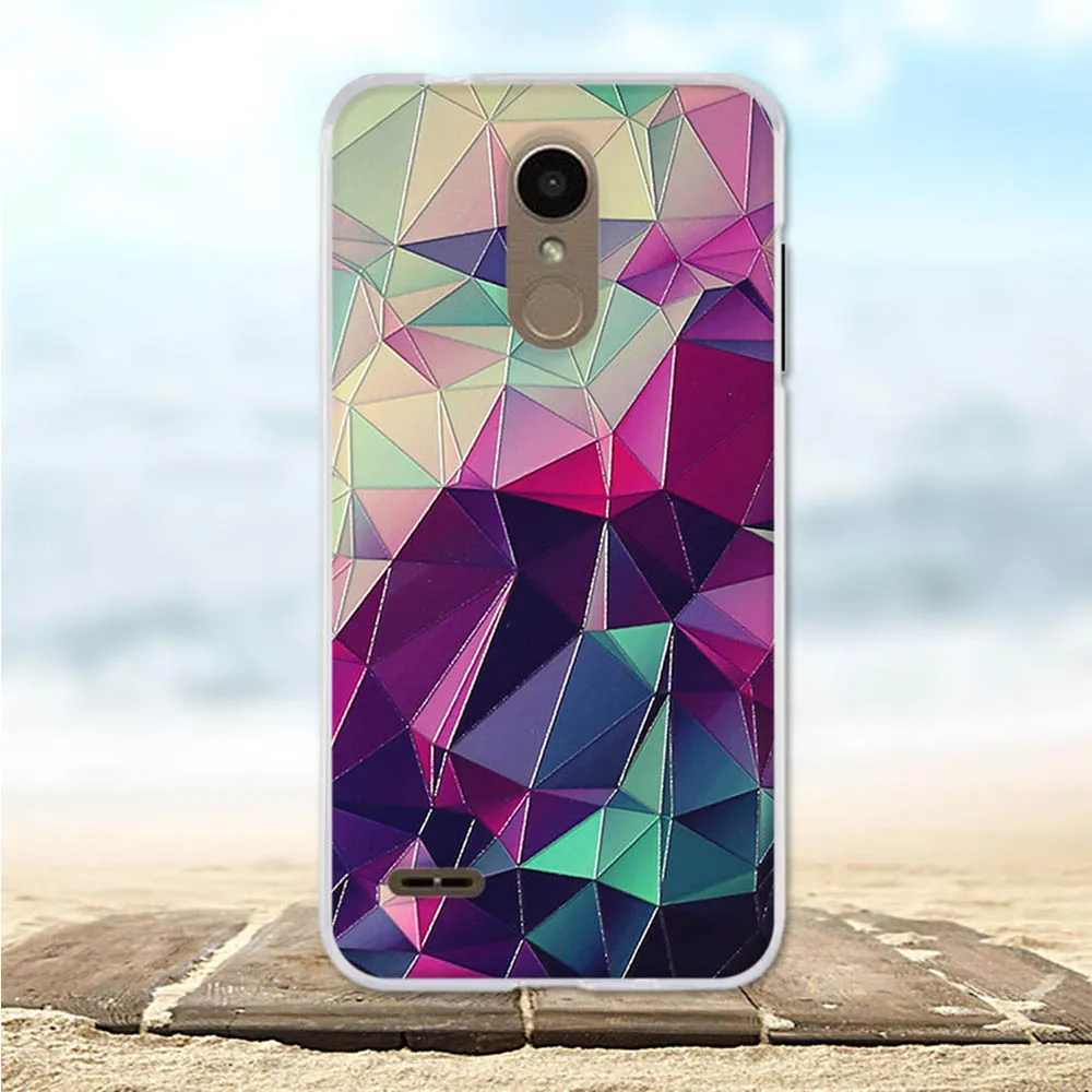 Чехол для LG K8 2018 силиконовый чехол ТПУ K9 3D защитный с милыми цветами 2018/K9 чехлы
