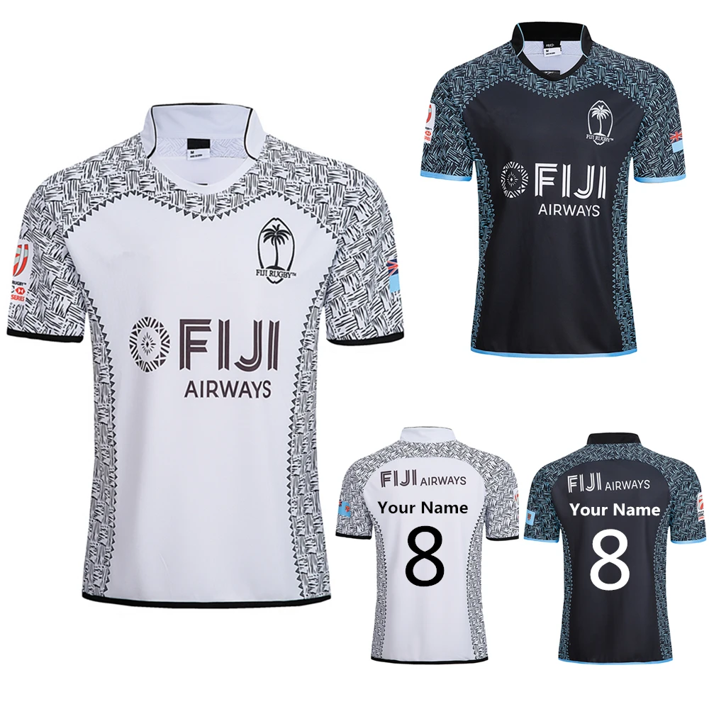 

Custom name and numbe 2018 2019 FIJI Home rugby Jerseys Rugby League shirt fiji away jersey union shirts s-3xl