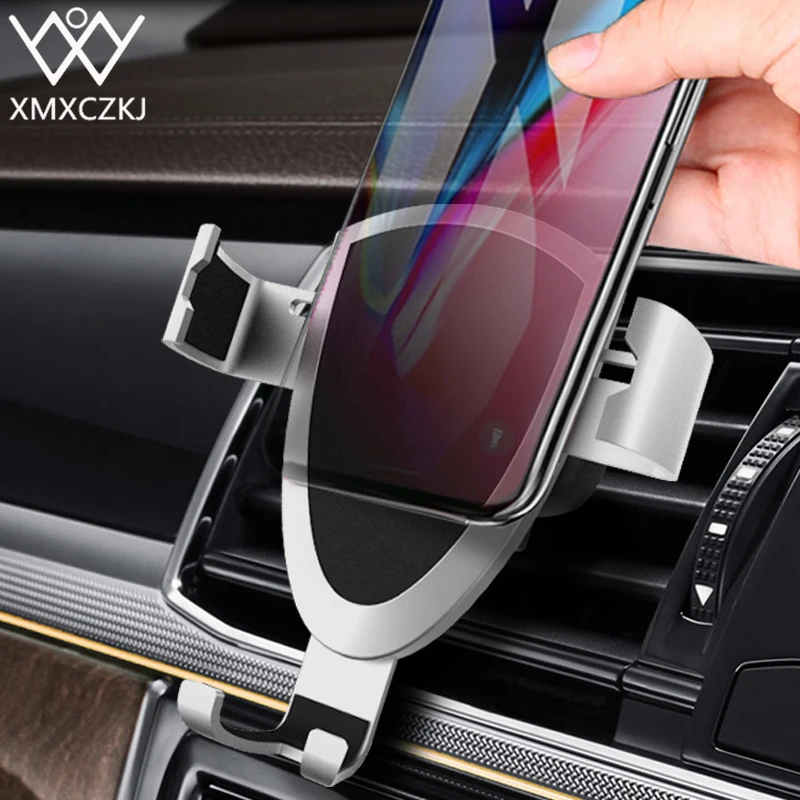 

XMXCZKJ Gravity Car Mobile Phone Holder Air Vent Mount No Magnetic Stand Support For iPhone Xiaomi Smartphone Cell Phone Holder