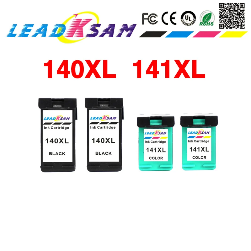 4x Ink Cartridge Replacement For HP140 141 XL D4263 D4363 C4283 C4483 C4583 C5283 D5363 | Компьютеры и офис