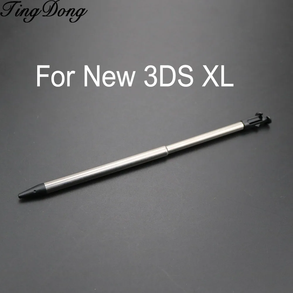 

TingDong Portable Game Touch Pen Retractable 2 in 1 Mini Metal Stylus Touch Screen Pen For New Nintend 3DS LL/XL Console