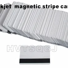300 шт для струйной печати ПВХ карты Hico для карт с магнитной полосой