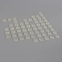 High Quality 100pcs Self Adhesive Rubber Feet Pad Silicone Transparent Bumpers Door Buffer Pad Self-adhesive Feet Pads