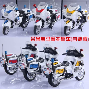

1:43 Mini cool Diecast Alloy motorcycle model moto toy metal material Assembled motorcycle model brain game for boys gift