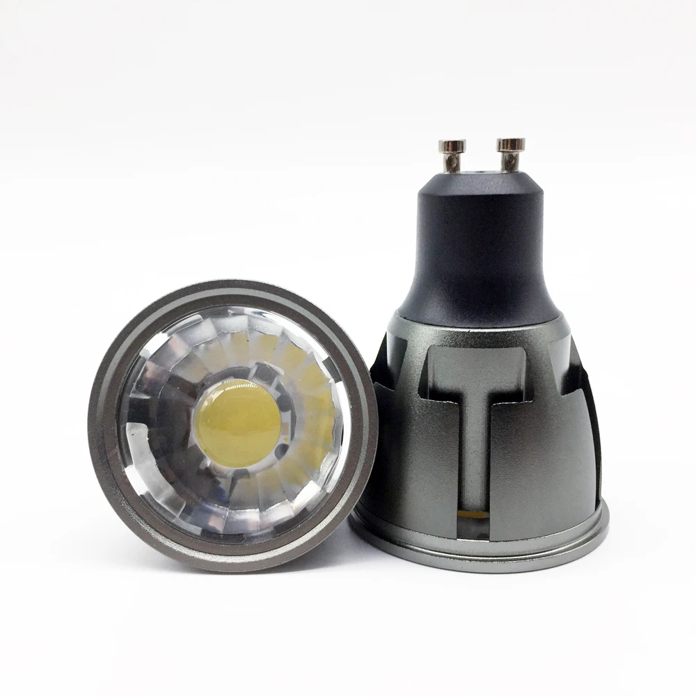 New arrivel GU10 COB dimmable 6W 9W 12W 85~265V GU10 LED Bulbs Spotlight spot light led Lamp Lampada CE/RoHS Warm/Cool White