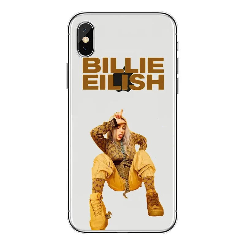 Billie Eilish Khalid Encantador Мягкий силиконовый чехол для iphone 4 5 6 7 Mais 8 X Чехол