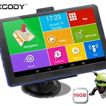 Xgody 7 ''886 плюс Android Автомобильный Gps навигатор 512 М+ 16 Гб грузовик Gps навигатор Wifi сенсорный экран Sat Nav карта Испания Европейский