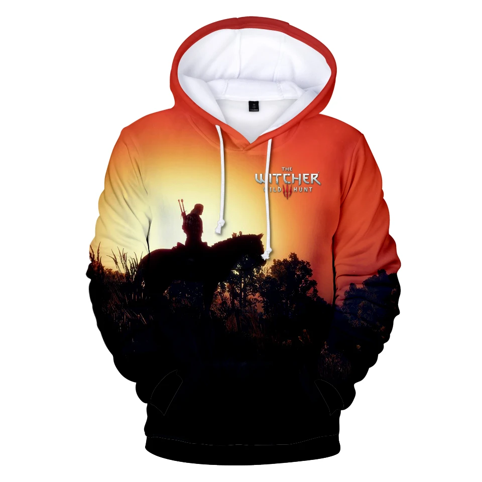 

Wizard 3 Garment 3D Print Hoodie WiTCHer 3 2019 newest Wild Loose Men/women Long Sleeved Cool And Fashion Hoodie Popular clothes