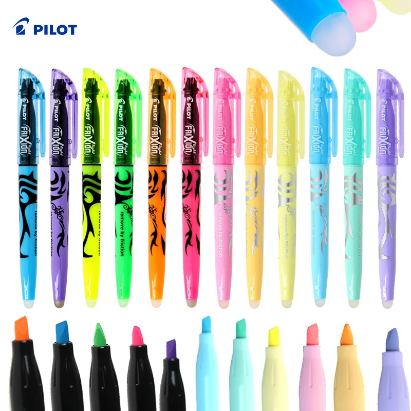 

Japan Pilot FRIXION Erasable Pen 12 PCS/lot 12 colors to choose SW-FL marker pen office and school stationery FREE SHIPPING