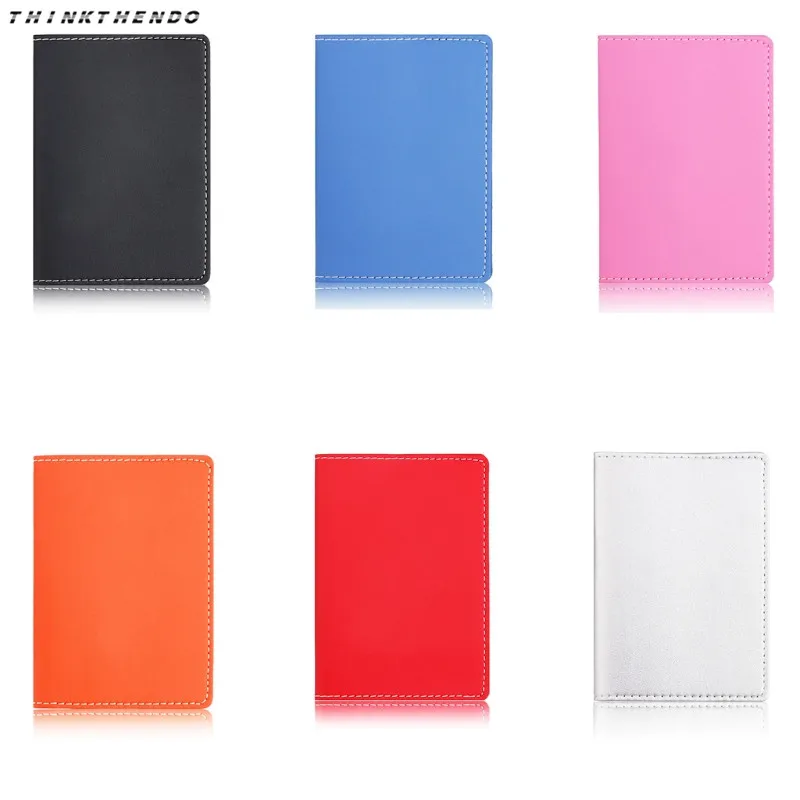 

Genuine leather Passport Covers Crazy horse leather card wallet card ID holders clip multi card holder