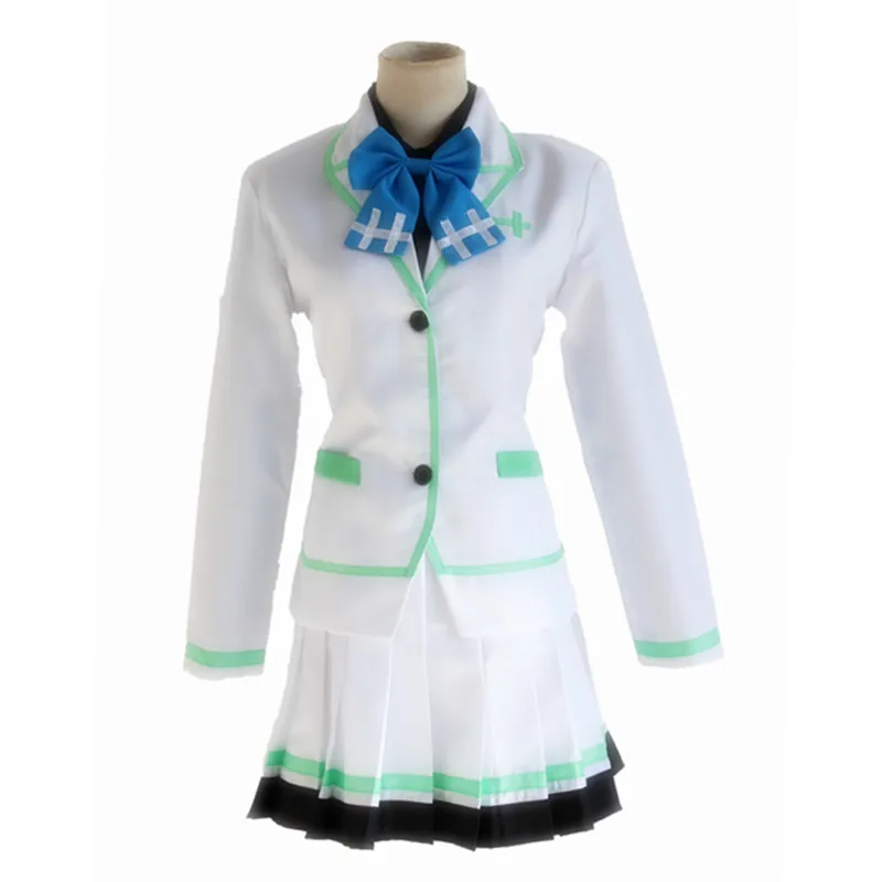 

Myriad Colors Phantom World Kawakami Mai Izumi Reina Ichijo Haruhiko school uniforms Cosplay Costume(top+pants/skirt+shirt+tie)