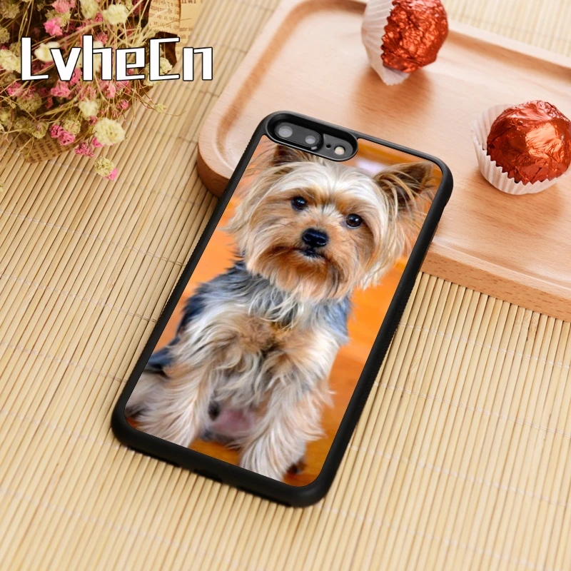 LvheCn Yorkie Puppy Yorkshire Terrier Cute Phone Case Cover For iPhone 11 Pro X XR XS MAX 5 6 7 8 Plus samsung s7 s8 s9 s10 |