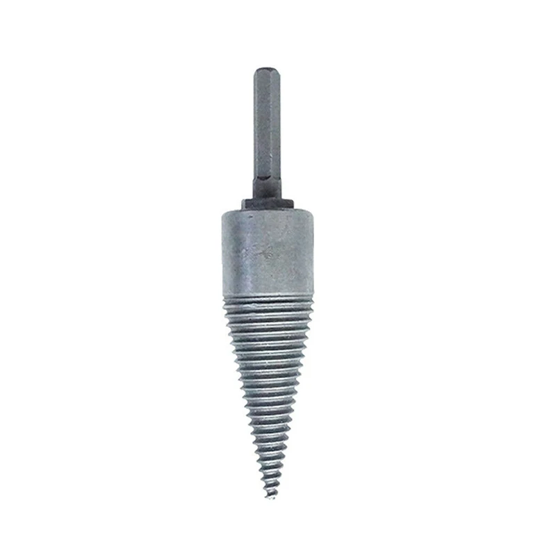 Wood Splitter Machine Drill Wood Split Cone Reamer Punch Bit Woodwork Drilling Bit Tool