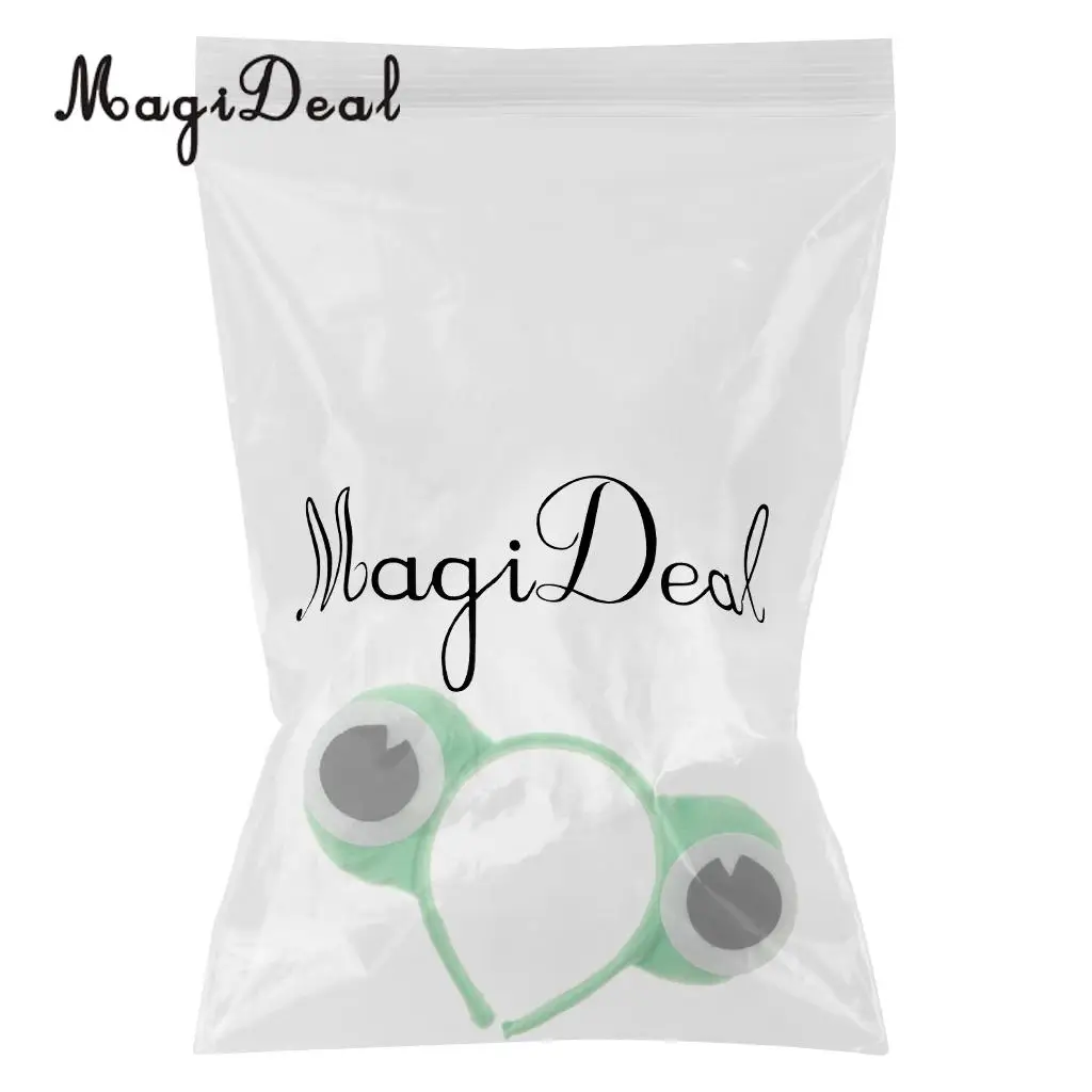 MagiDeal Bachelorette Novelty Frog Style Headband Fancy Dress Animal Toad Constume Girl Night Out Hen Party for DIY Party Decor 