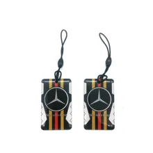 UID; запасной S50 13,56 МГц перезаписываемый NFC карта китайская Магия 1K мультфильм RFID брелок пустая карта копия клон 5 шт