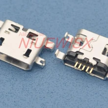 100 шт потребительских упаковок для микро USB 5pin B Тип гнездовой разъем для мобильного телефона Micro USB разъем 5-контактный разъем зарядки Mini-USB разъем