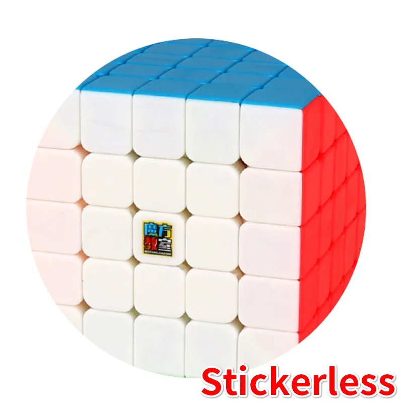 MoYu Cubing класс Meilong 5x5 5 слойный магический скоростной куб без наклеек профессиональный 5x5x5 Кубики-головоломки - Цвет: Stickerless