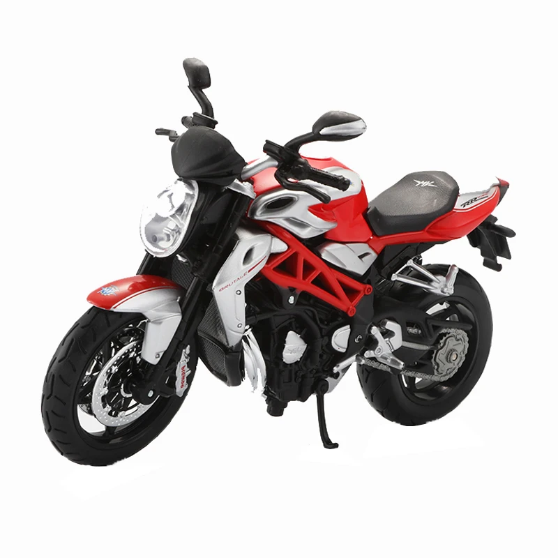 

Maisto Alloy Motorcycle Toy 1:12 Scale Simulation Racing Motorbike F4 Brutale 1090RR Model Kids Toys Adult