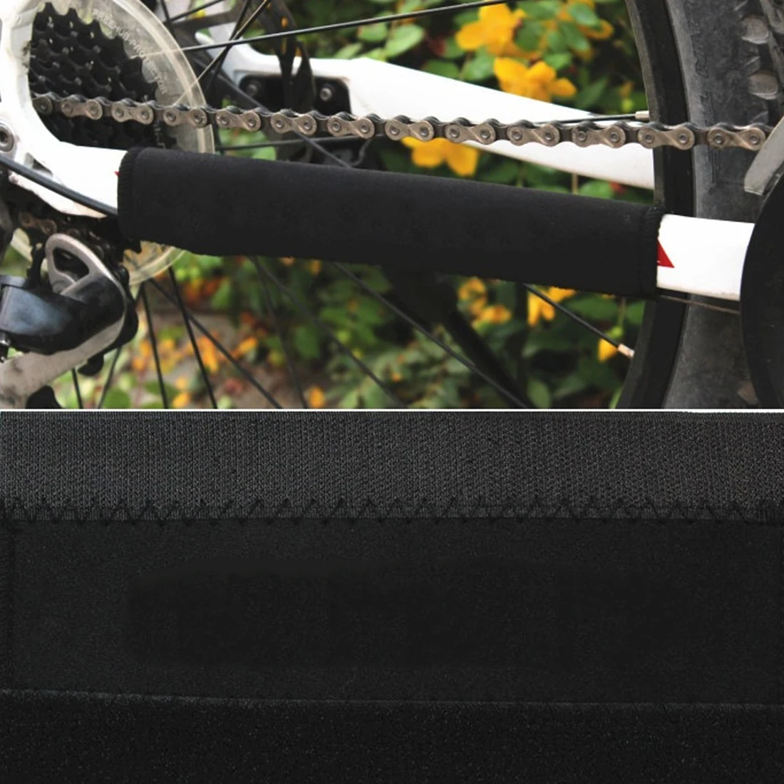 Bike Bicycle Cycling Chain Frame Protector Tube Wrap Cover Guard Design