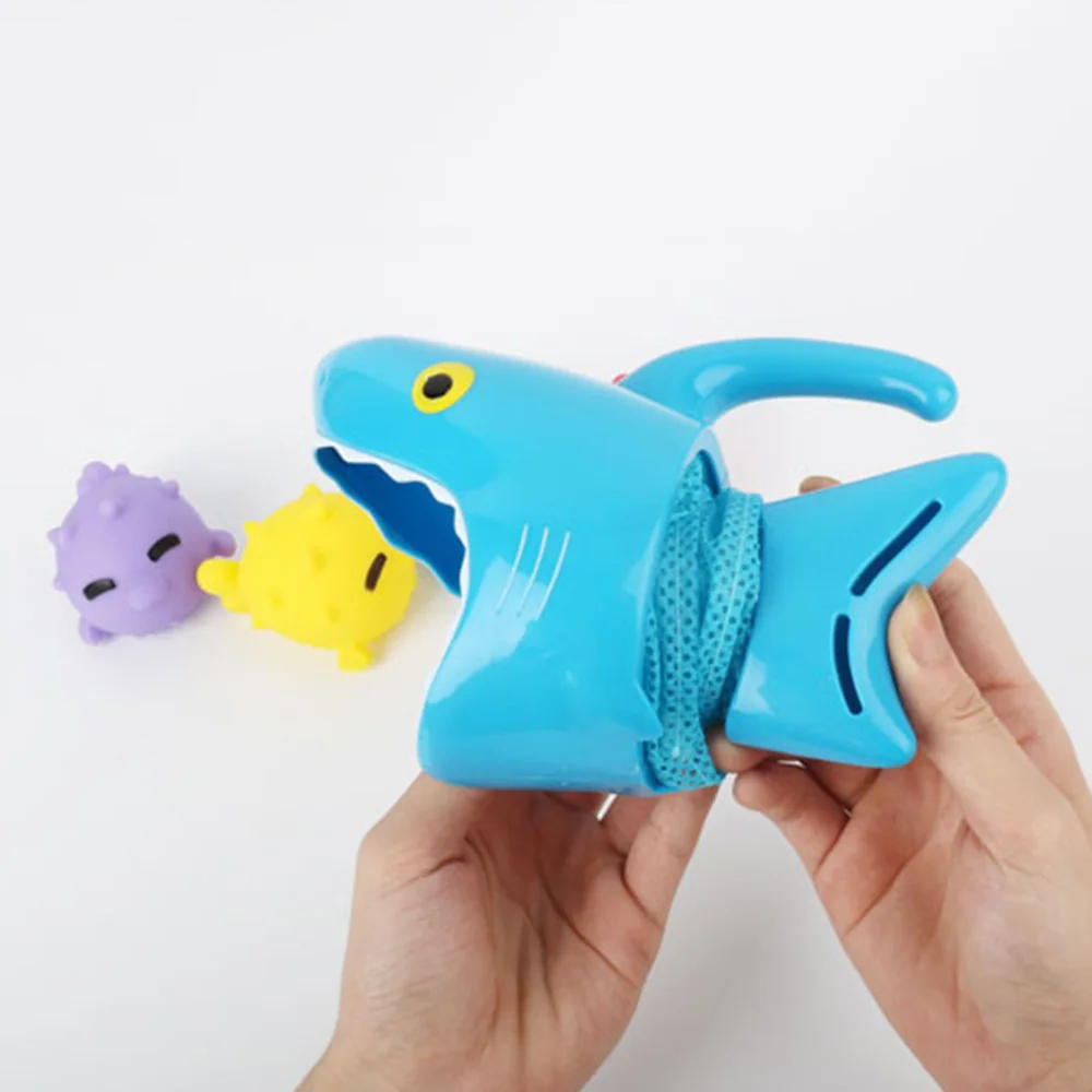 2019 летние детские игрушки для купания, 5 шт. рыболовные игрушки, сетевая сумка для ловли рыбы, сетевая сумка для ловли рыбы