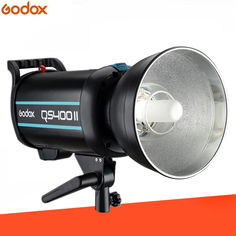 Стробоскопическая вспышка Godox QSII Series QS400II моделирующий свет цветовая температура