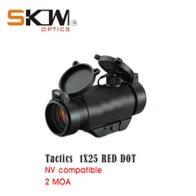 Новый тактический AK sight Micro SKWoptics 1X25 низкий красный точка прицел