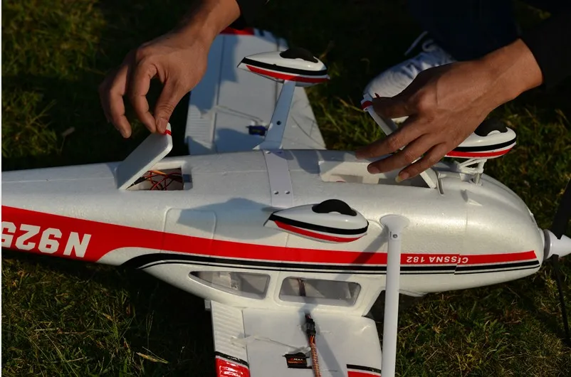 EPO Самолет RC модель ру аэроплана хобби игрушка для начинающих самолет 5 каналов размах крыльев 1410 мм 5CH CESSNA 182(есть комплект или PNP Набор rtf