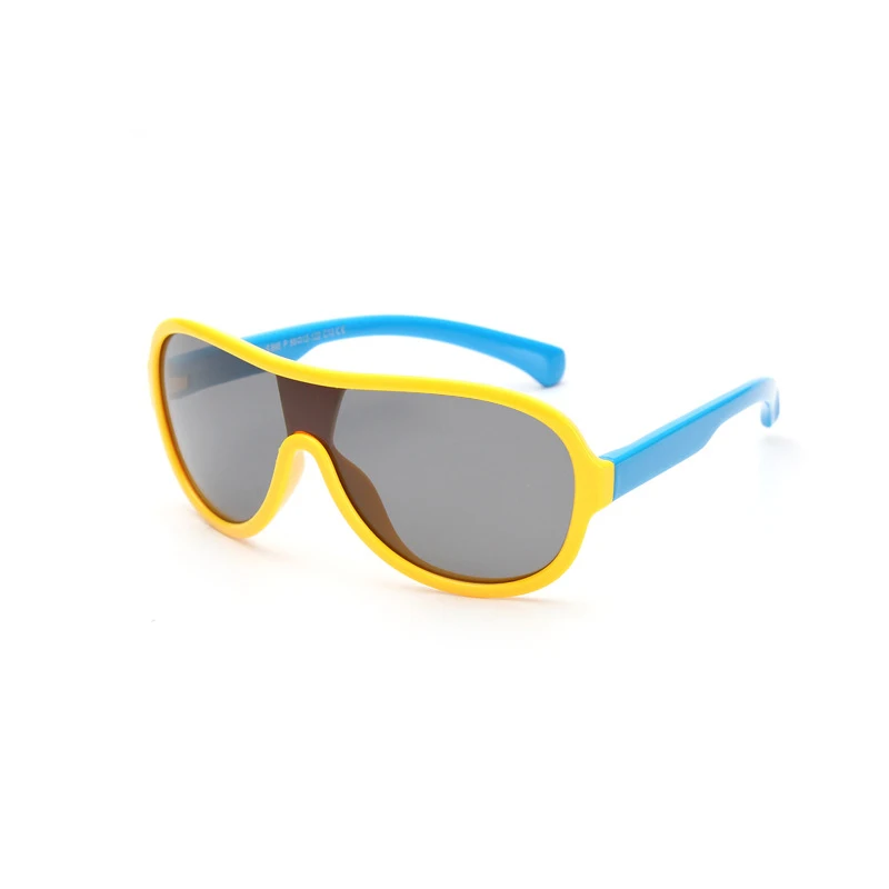 Jomolungma поляризованные солнцезащитные очки для детей с чехлом для мальчиков и девочек, детские очки для рыбалки, пешего туризма, спортивные очки для улицы UV400, защита D1636 - Цвет: 8