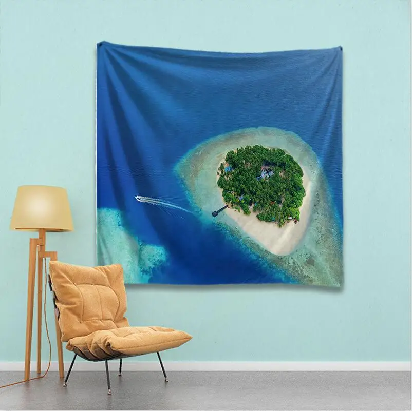 IBANO море МАНДАЛА ГОБЕЛЕН домашний настенный полотна с мандалами одеяло украшение для спальни йога коврик полиэстер скатерть - Цвет: 02