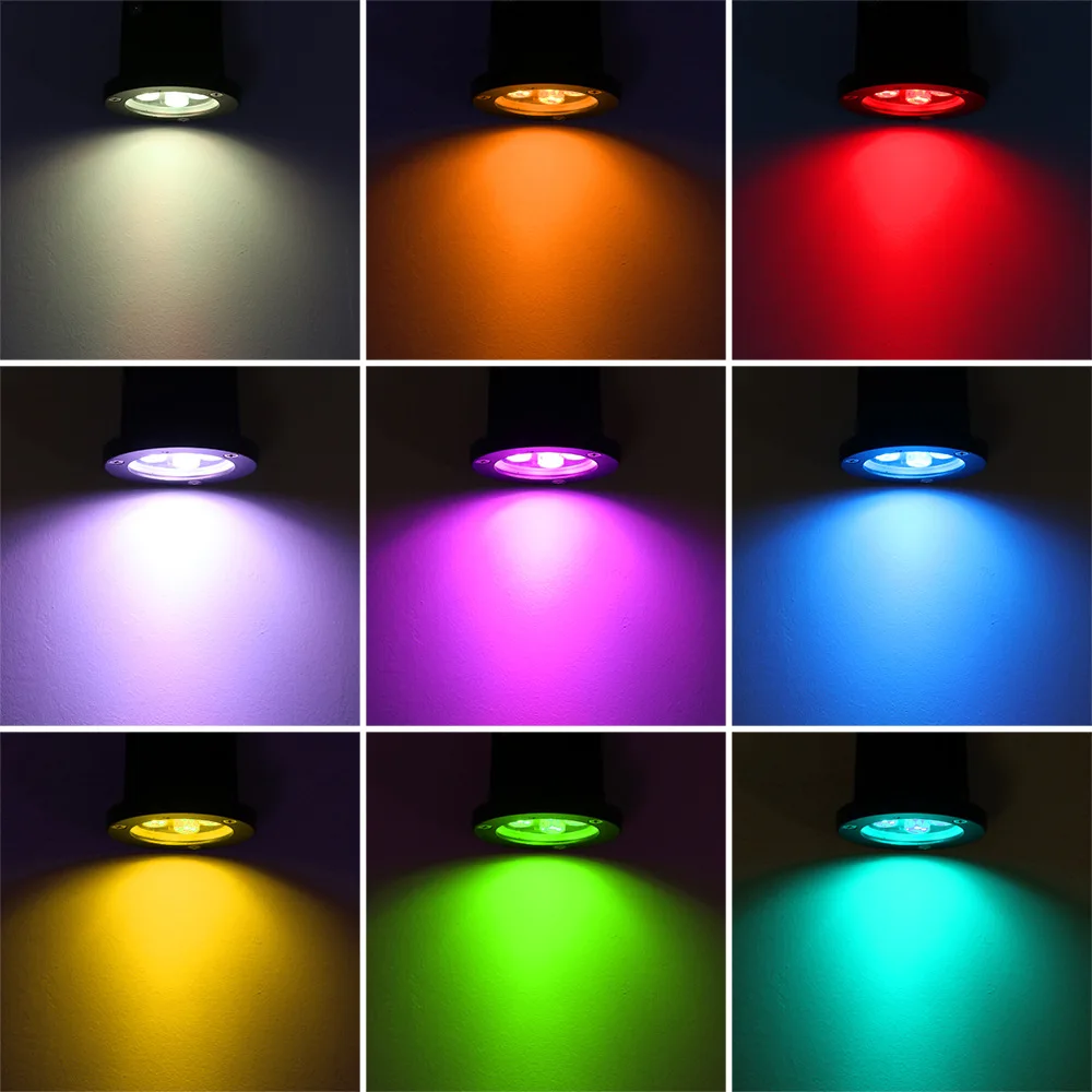 Миниатюрный светодиодный RGB светильник 8 Вт IP65 для газона ландшафта двора