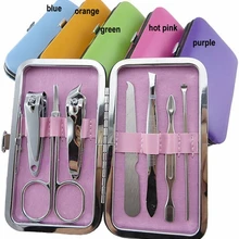 200 Декодер каналов кабельного телевидения 7 шт. маникюрный набор для ухода за ногтями Маникюрный Инструмент дорожные наборы для стрижки и удаления волос чехол