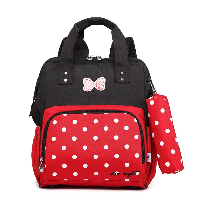 CUTE dots Backpack Children School Backpack School bags For Girls