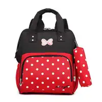 CUTE dots Backpack Children School Backpack School bags For Girls Waterproof Kindergarten Backpack grade 1-3 Wholesale gifts