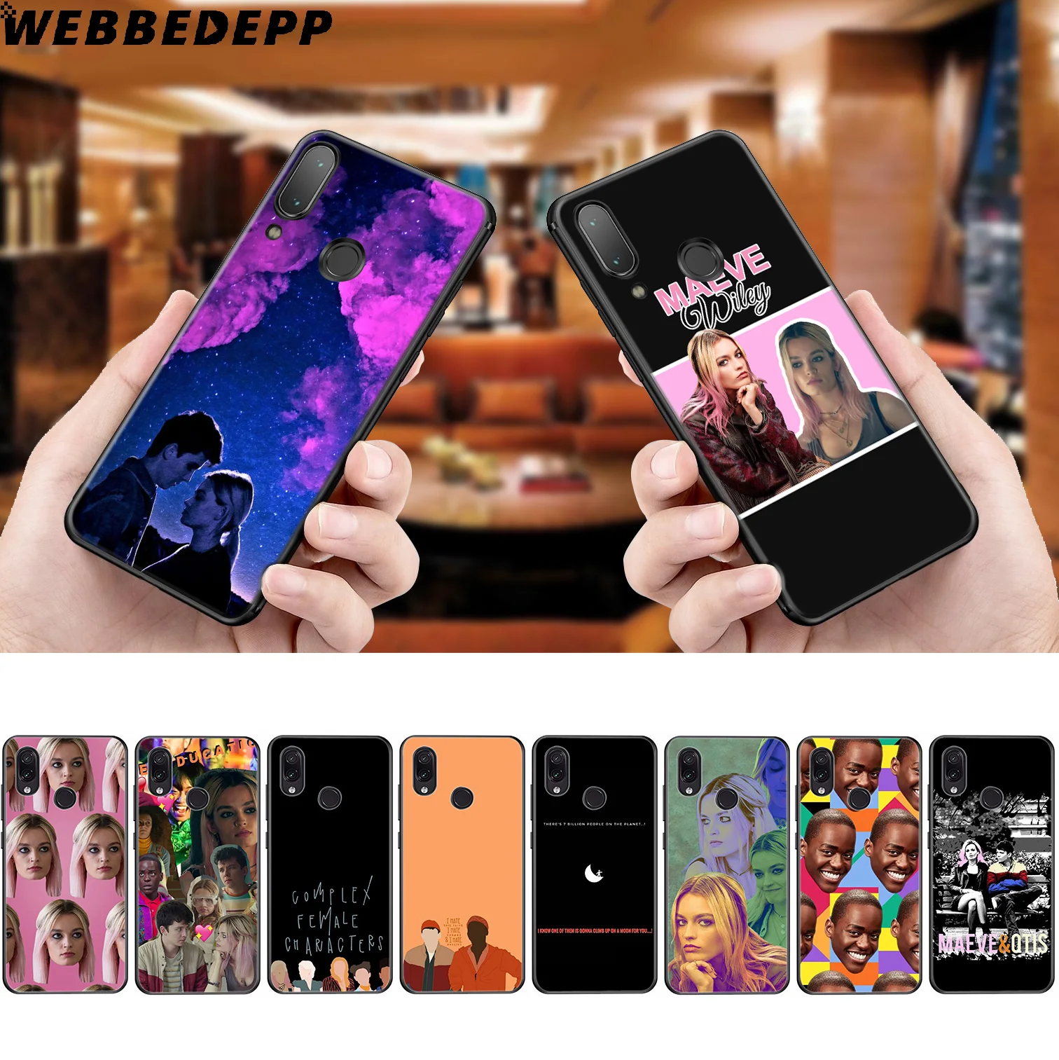 WEBBEDEPP пенал для ТВ-шоу мягкий чехол Xiaomi Redmi K20 7A 4A 4X 5 5A 6 6A S2 Note 8 4 7 Pro Plus Prime |