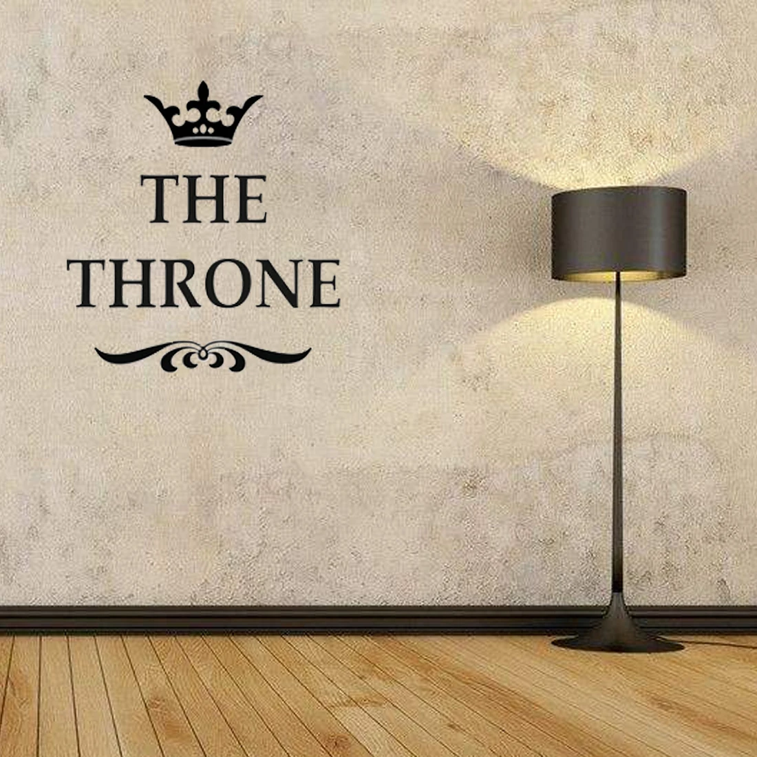 US 139 45 OFFDIE THRON Lustige Interessant Wc Wand Aufkleber Badezimmer  Dekoration Zubehr Wohnkulturbathroom decorwall stickertoilet wall 