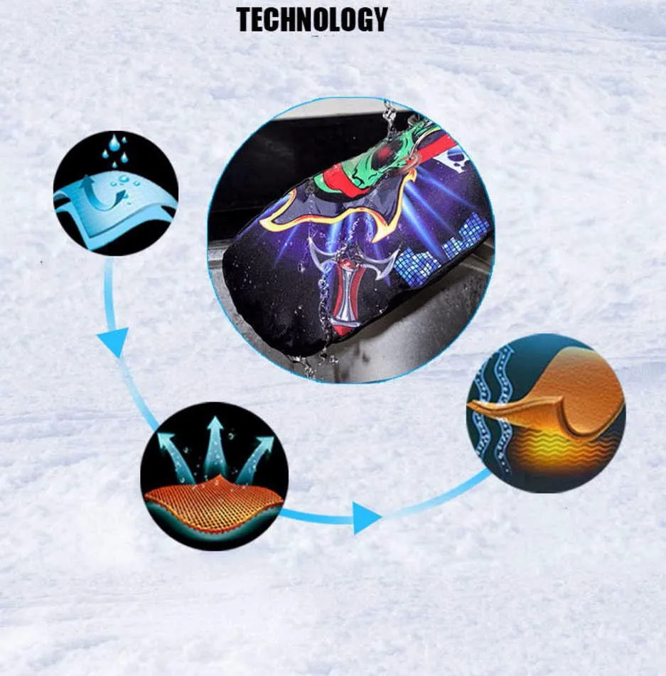 1 пара качественные зимние теплозащитные лыжные перчатки водонепроницаемые/крутые перчатки для сноуборда мужские/Wo мужские s guantes для катания на лыжах/сноуборде