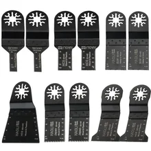 11 pcs kit oscillating tool saw blades for renovator power tools as Fein multimaster,Dremel,with export quality,free shipping