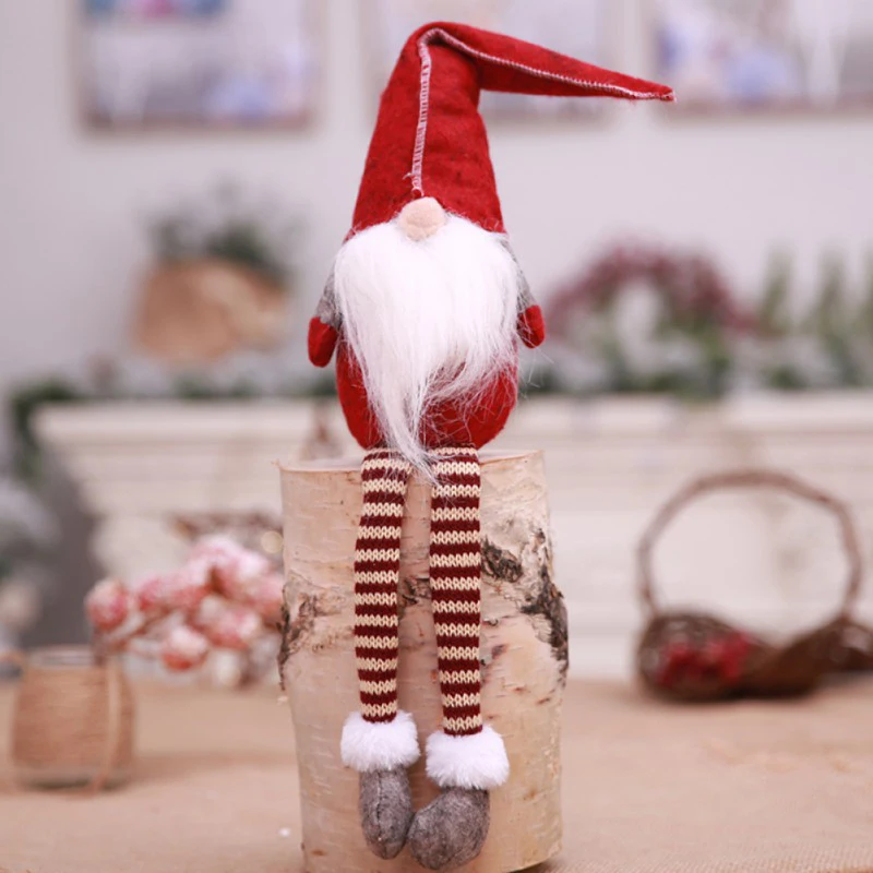 Rosana Рождество шведский Санта Клаус томте гном Сидя кукла ручной работы длинноногая шляпа дома год рождественские украшения подарок