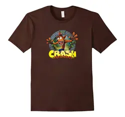 Возьмите новый для мужчин рубашка аварии Bandicoot Crazy Face футболка