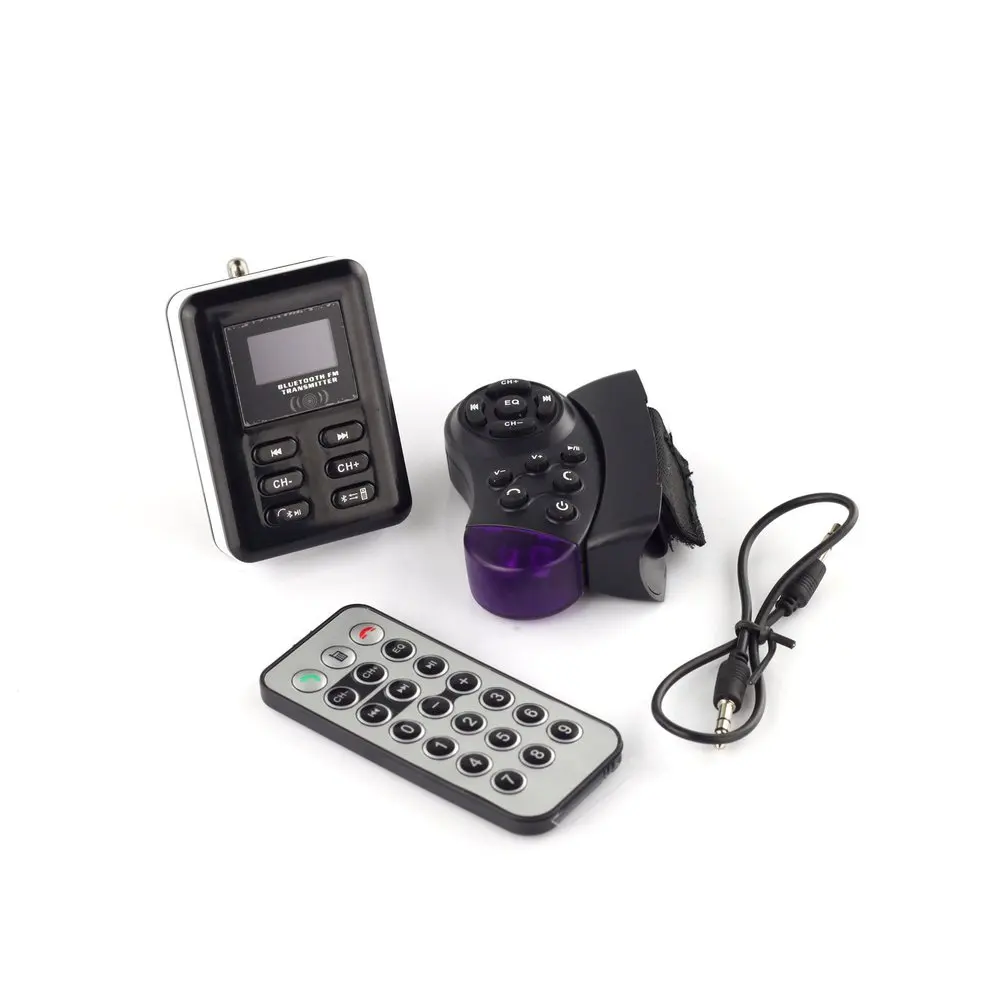 Bluetooth Car Kit wire   less FM Transmitter MP3 Player