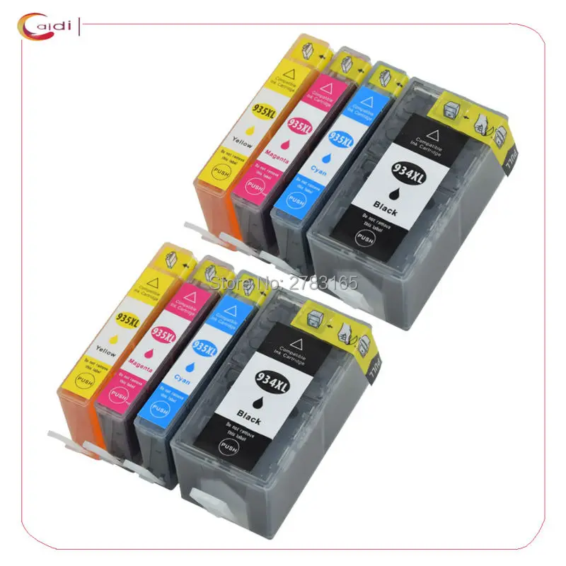 8Pk Compatibile Per Cartuccia Di Inchiostro Hp 934 935 934Xl 935Xl Per Stampante Hp Officejet Pro 6230 6830 6820 Per Hp934