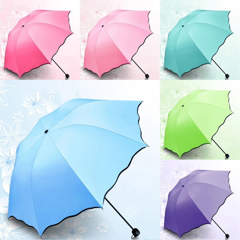Buy Creative Folding Umbrella Encountering Water
